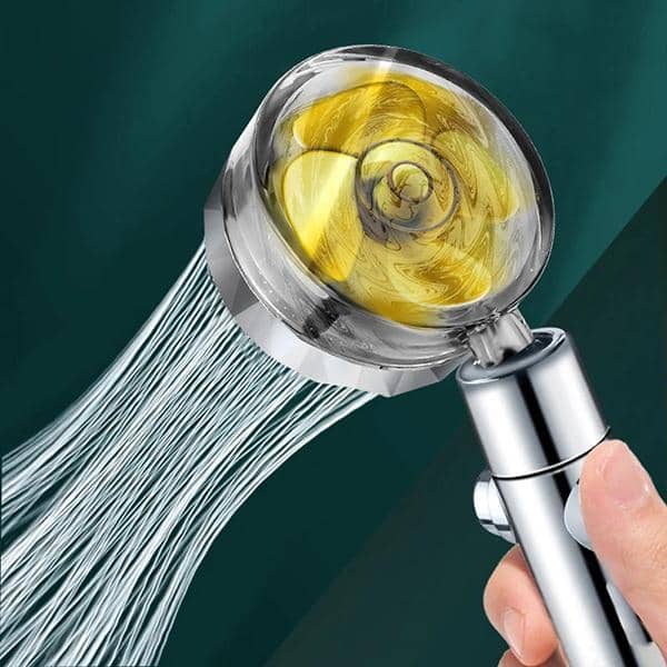 1 Ionic Shower Head Filter, High Pressure, Toxins Free Shower — Golden Shop®